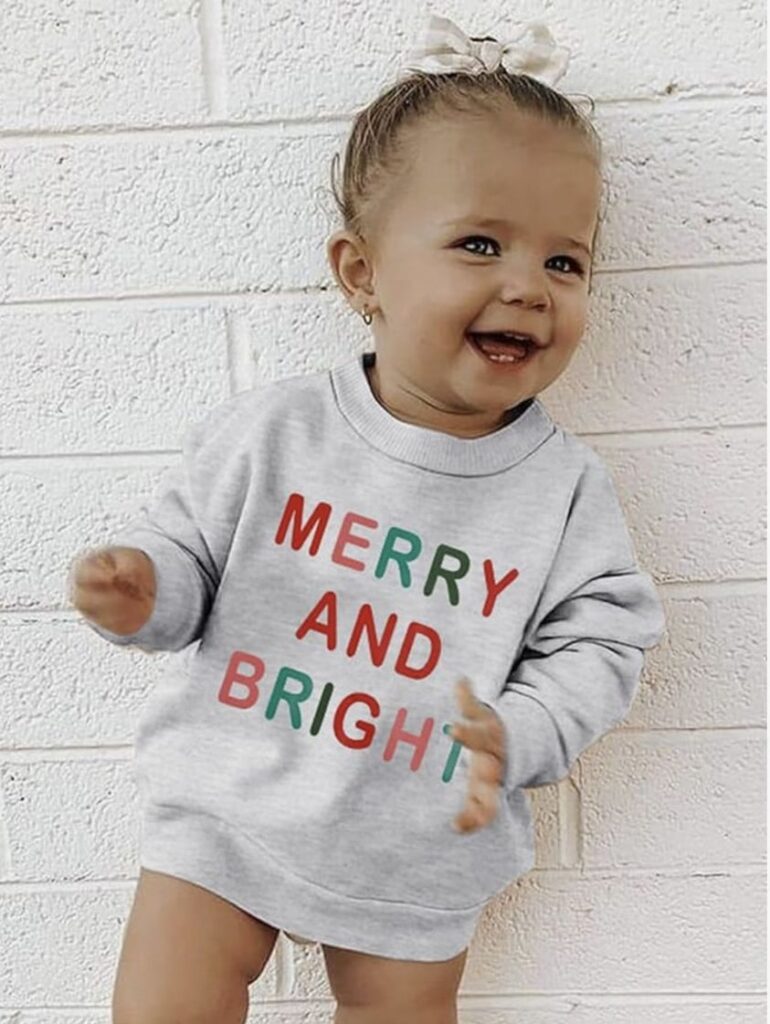 unisex Merry & Bright pullover