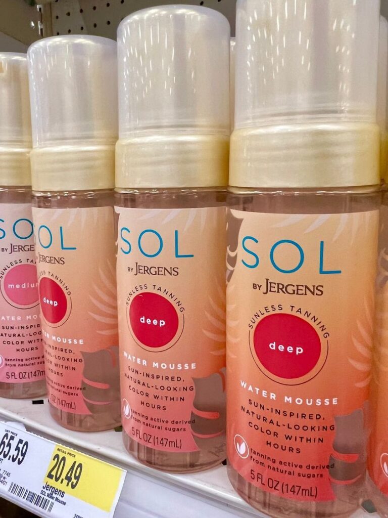 SOL by Jergens Deep Water Mousse