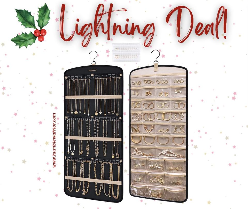 BAGSMART Hanging Jewelry Organizer