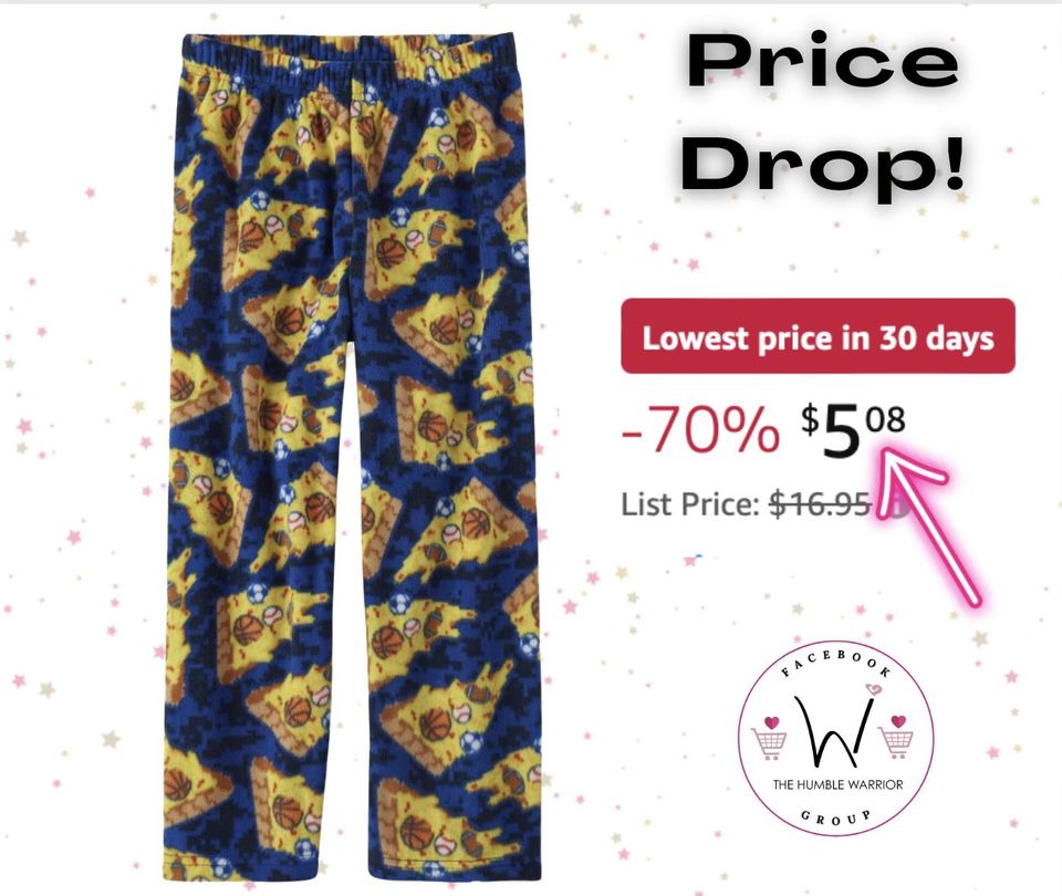 Children’s Place Boys’ Fleece Pajama Pants