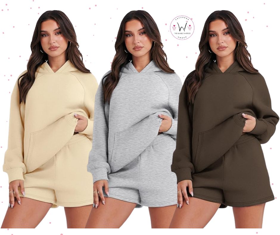 ATHMILE 2 Piece Lounge Set