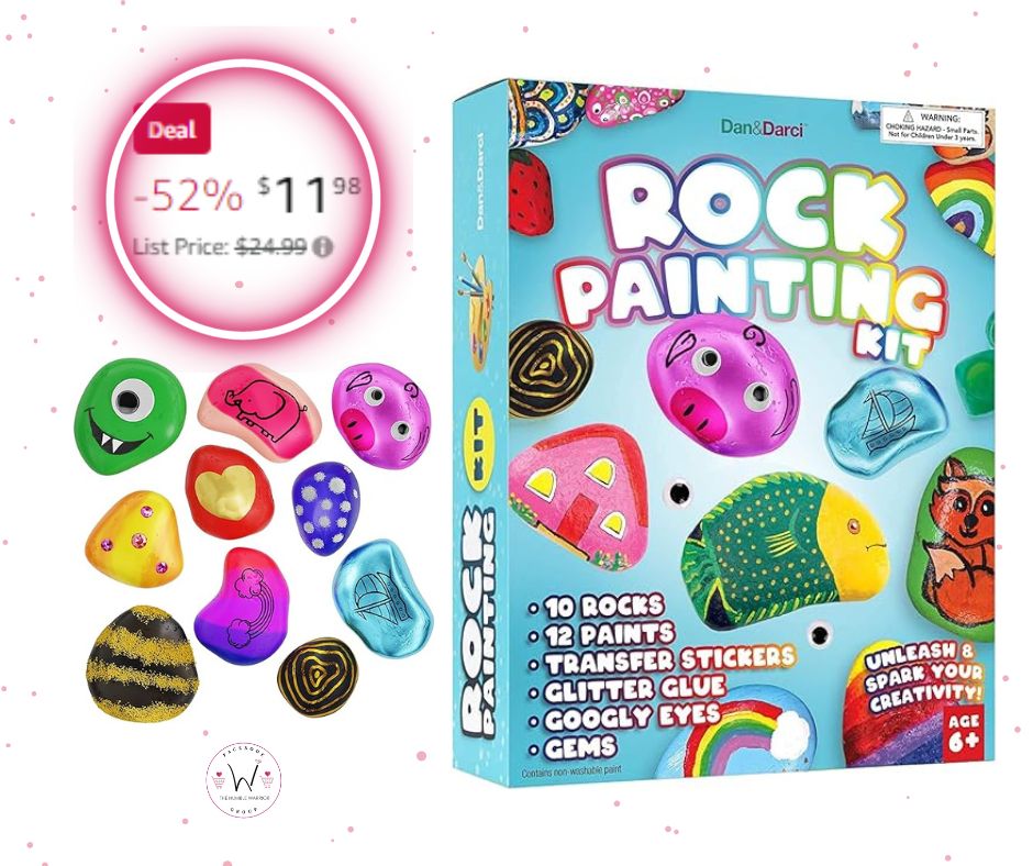 Rock Painting Arts and Crafts Kit