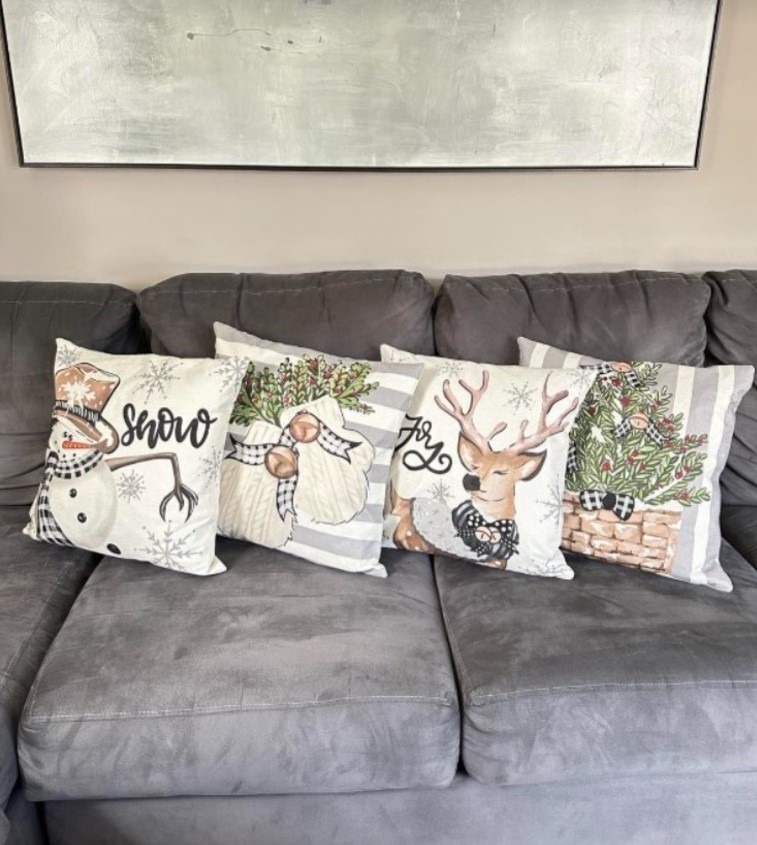 Christmas Throw Pillow Covers!
