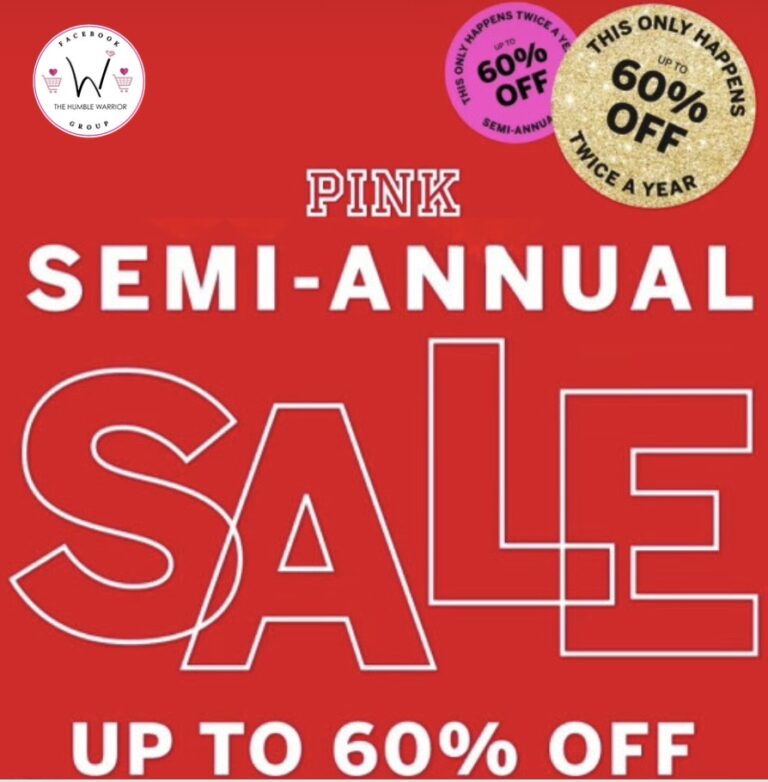 Semi Annual Sale @ PINK + VS