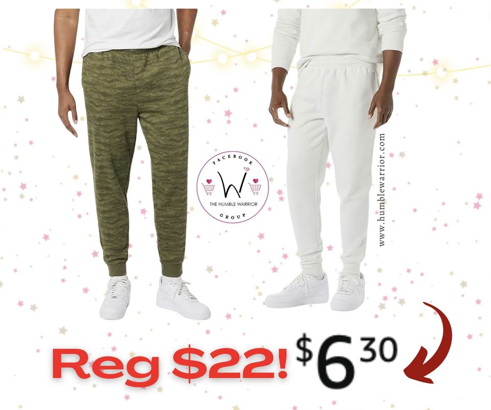 Amazon Essentials Men’s Fleece Jogger Pant