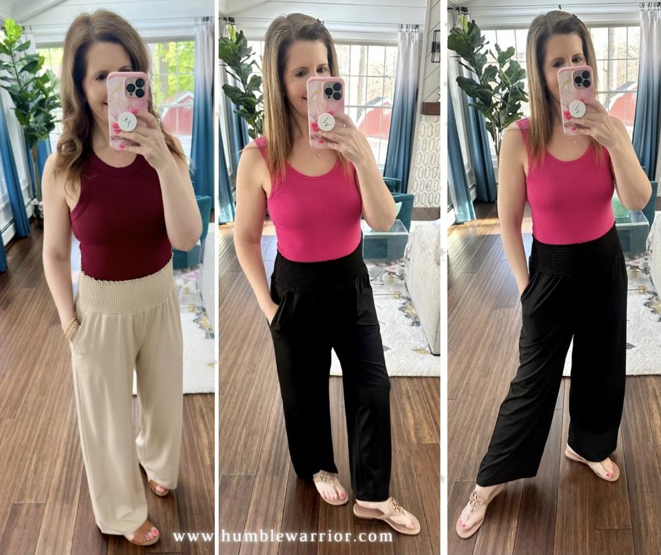 UEU smocked top pants