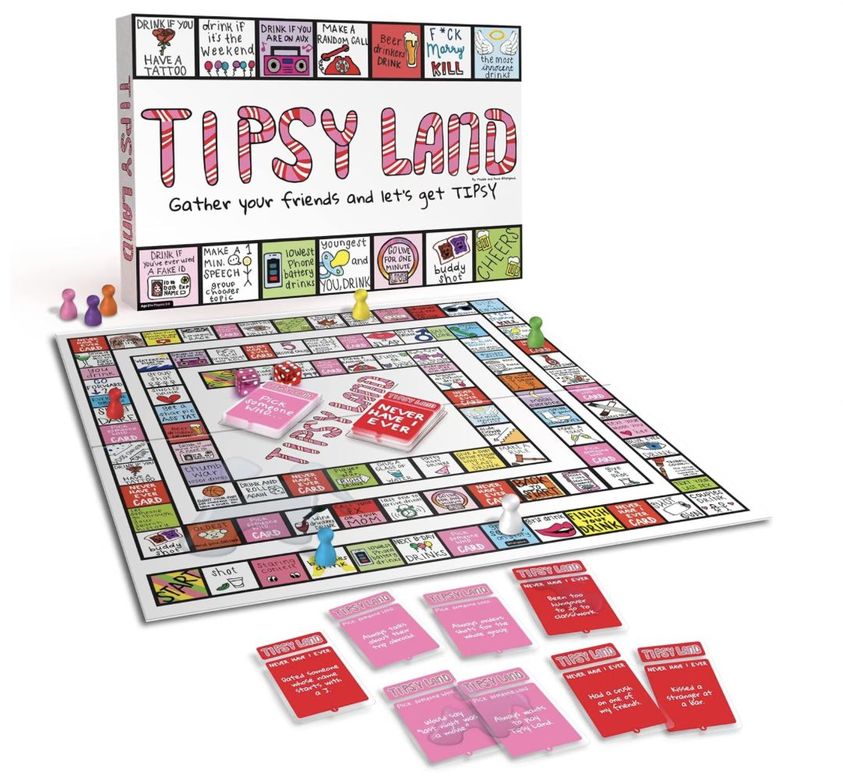 Tipsy Land board game