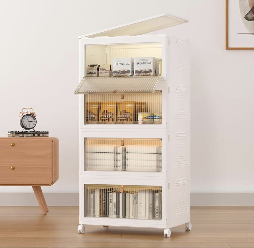 collapsible, modular bins