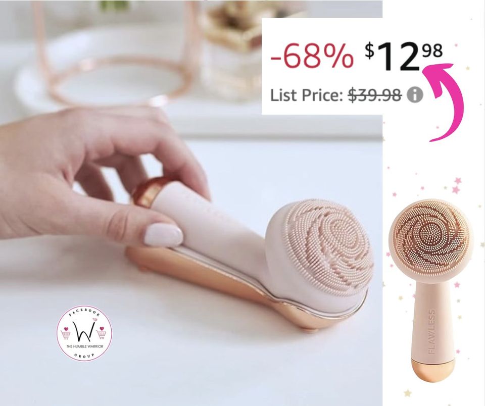 Finishing Touch Flawless Cleanse Silicone Face Scrubber and Cleanser