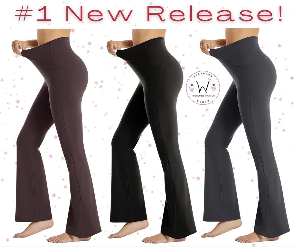 #1 new release flare leggings from Maxbee