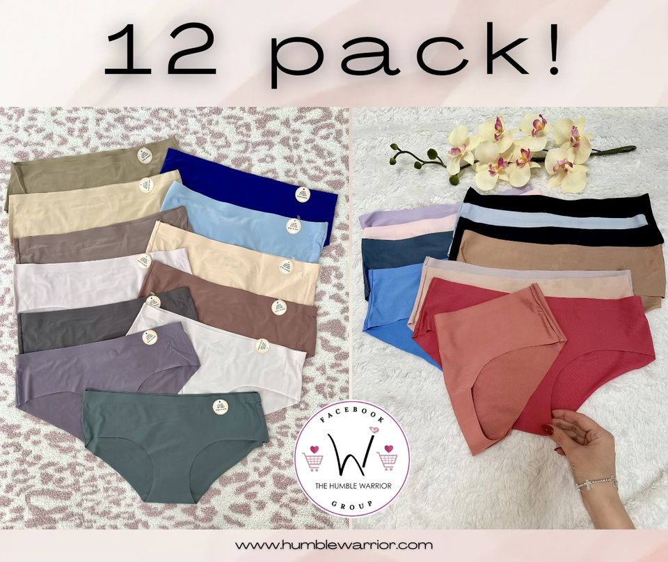 12 pack of the seamless undies