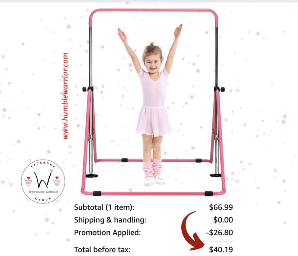 The gymnastics bar is back!