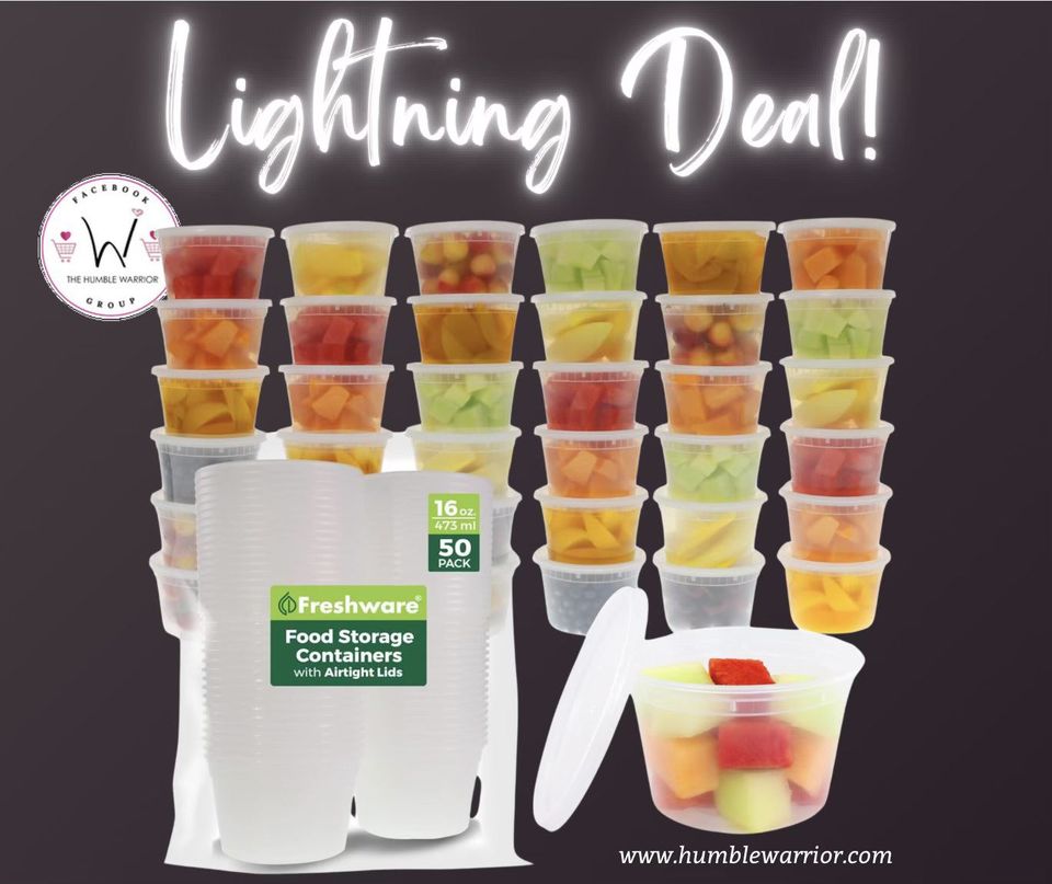 Freshware Food Storage Containers