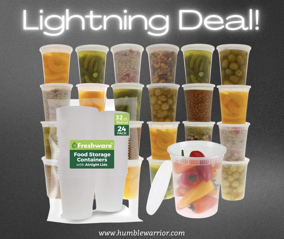 Freshware Food Storage Containers