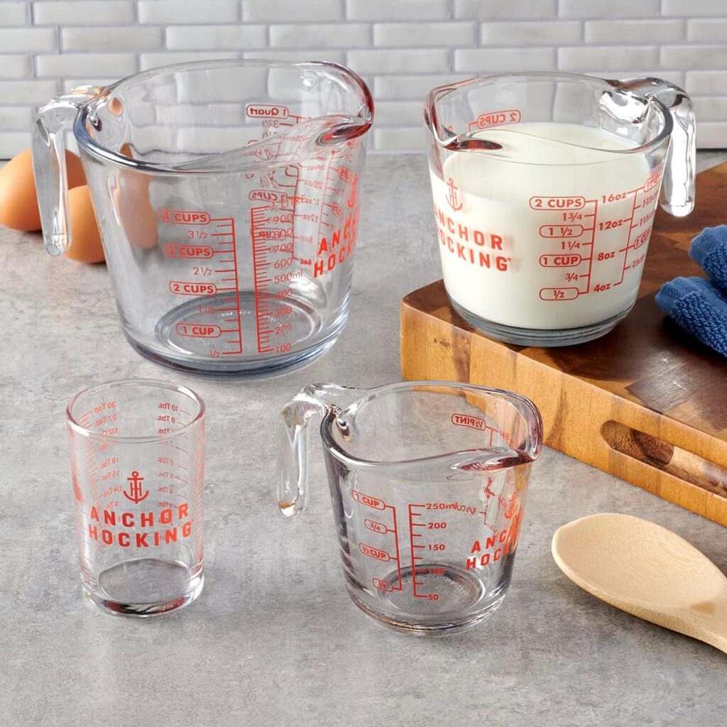 Anchor Hocking Glass Measuring Cups