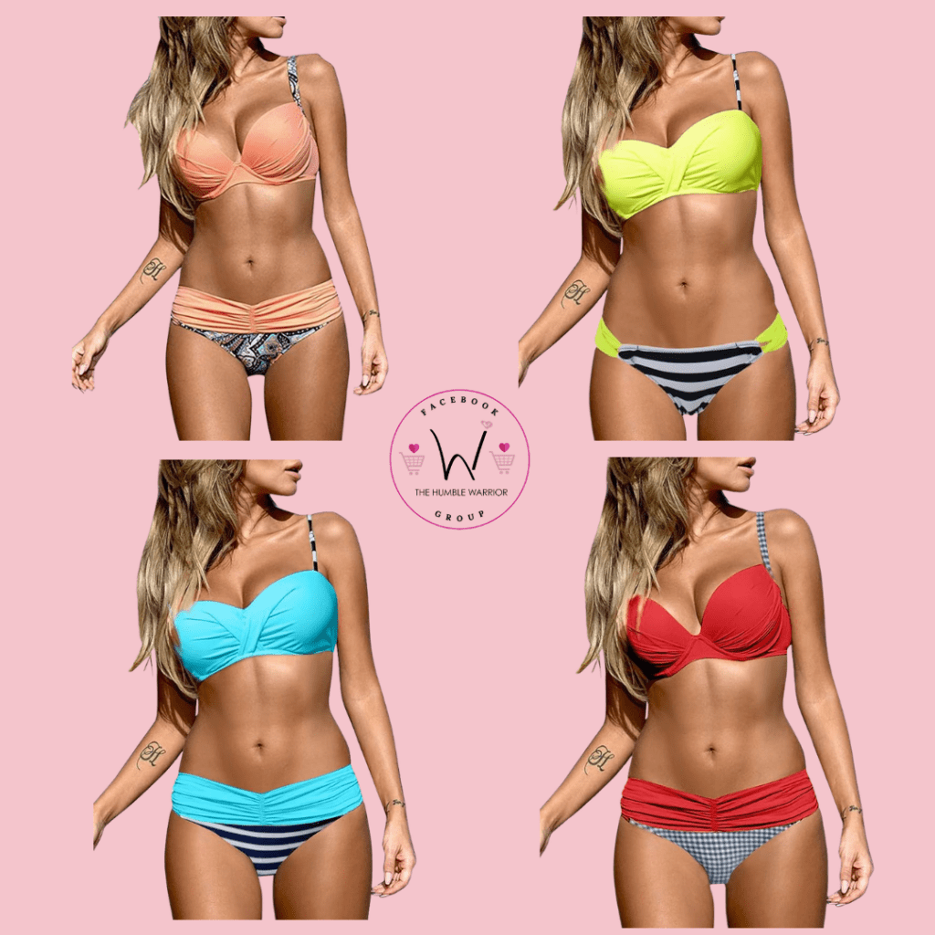ASTYLISH push-up two-piece bikinis!