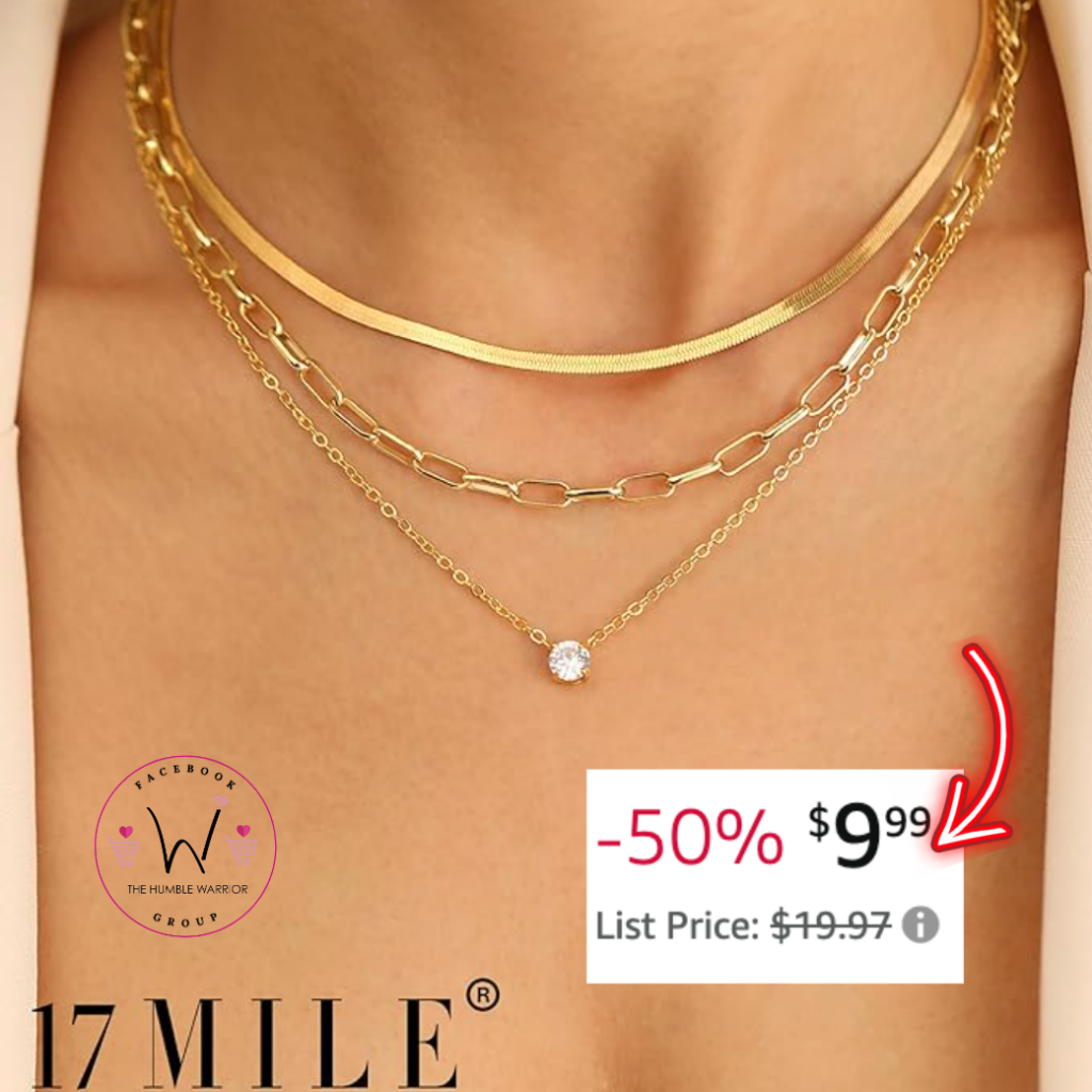 17 MILE Gold Layered Necklace!