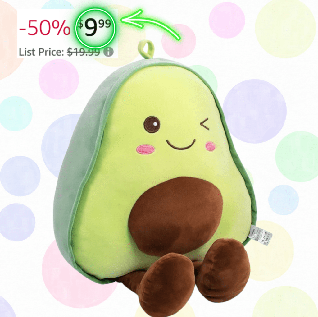 AASSOO Avocado Plush Toy!