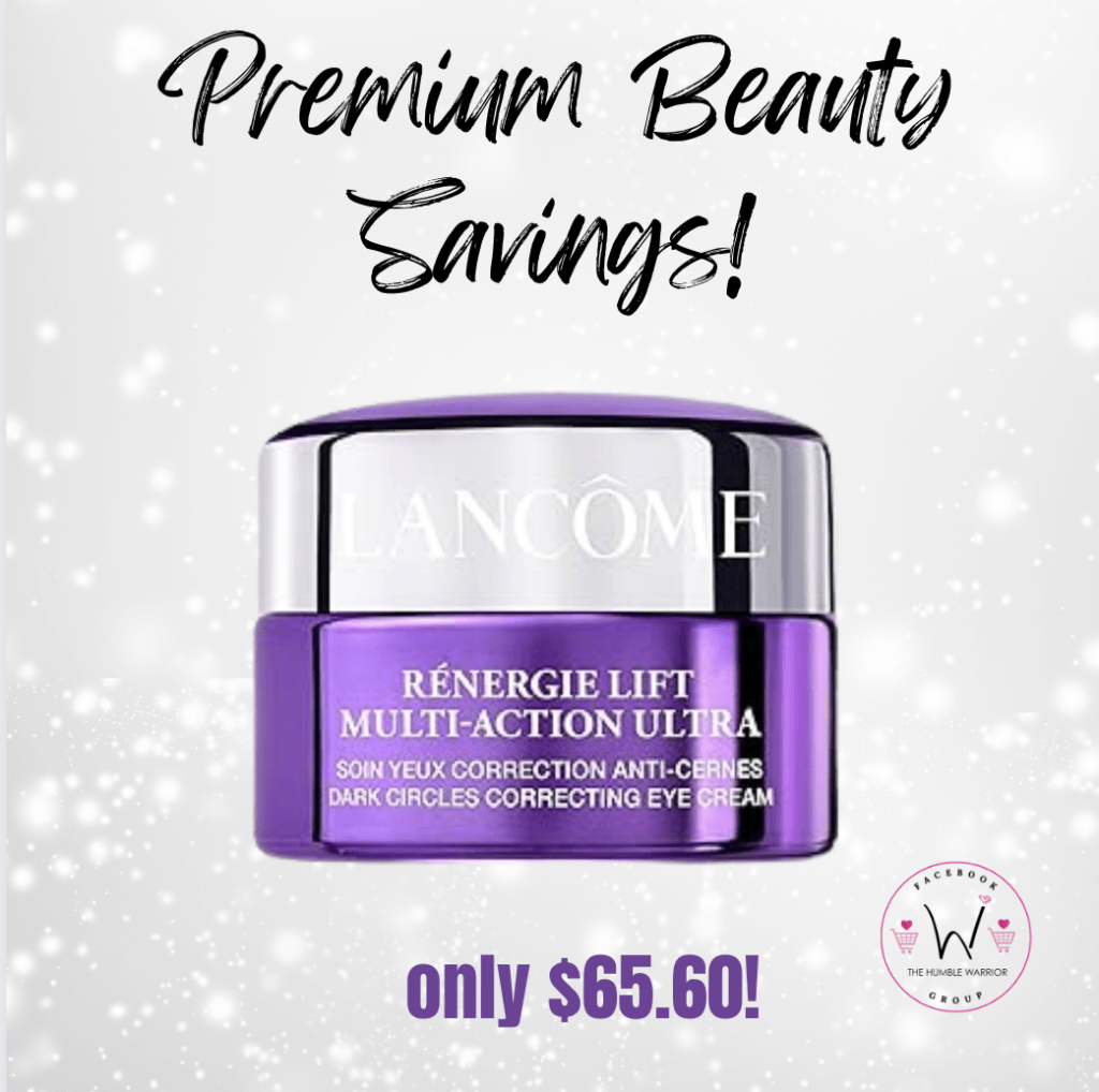 Lancôme Rénergie Lift Multi-Action Eye Cream!
