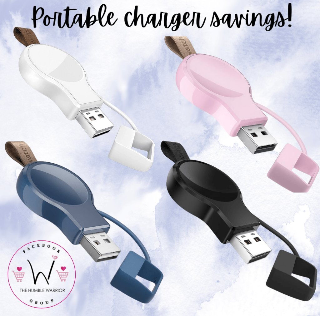 NEWDERY Portable Apple Watch Charger!