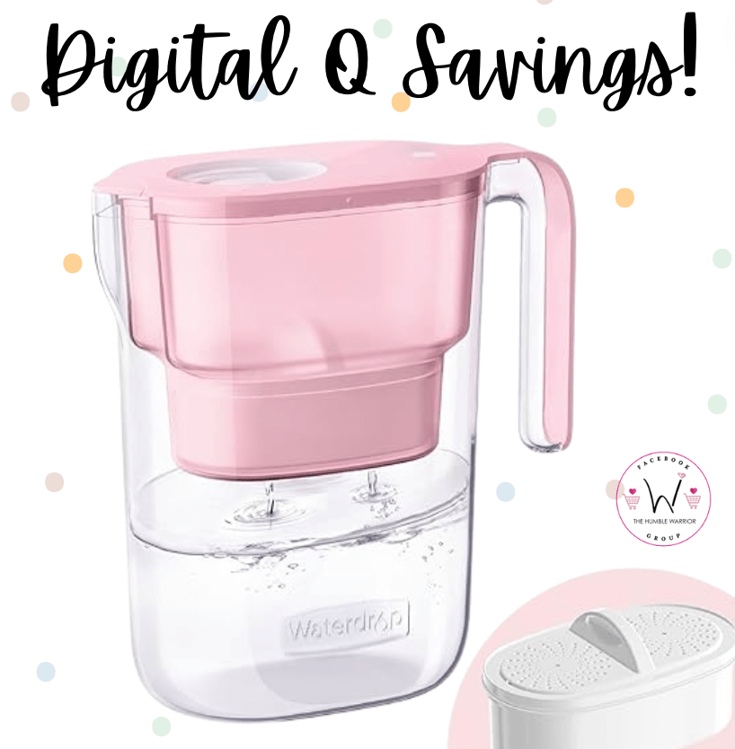 The Waterdrop 200-Gallon Long-Life Elfin 5-Cup Water Filter Pitcher!