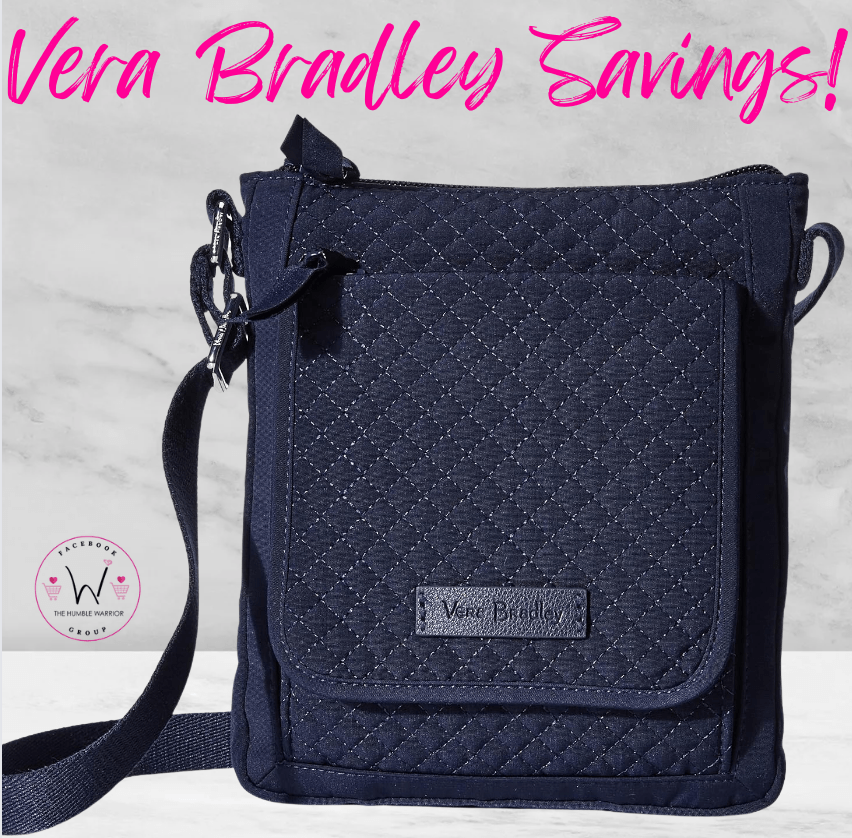 Vera Bradley Women’s Microfiber Crossbody Purse!