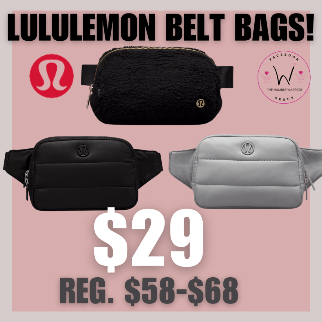 Lululemon Belt Bags!