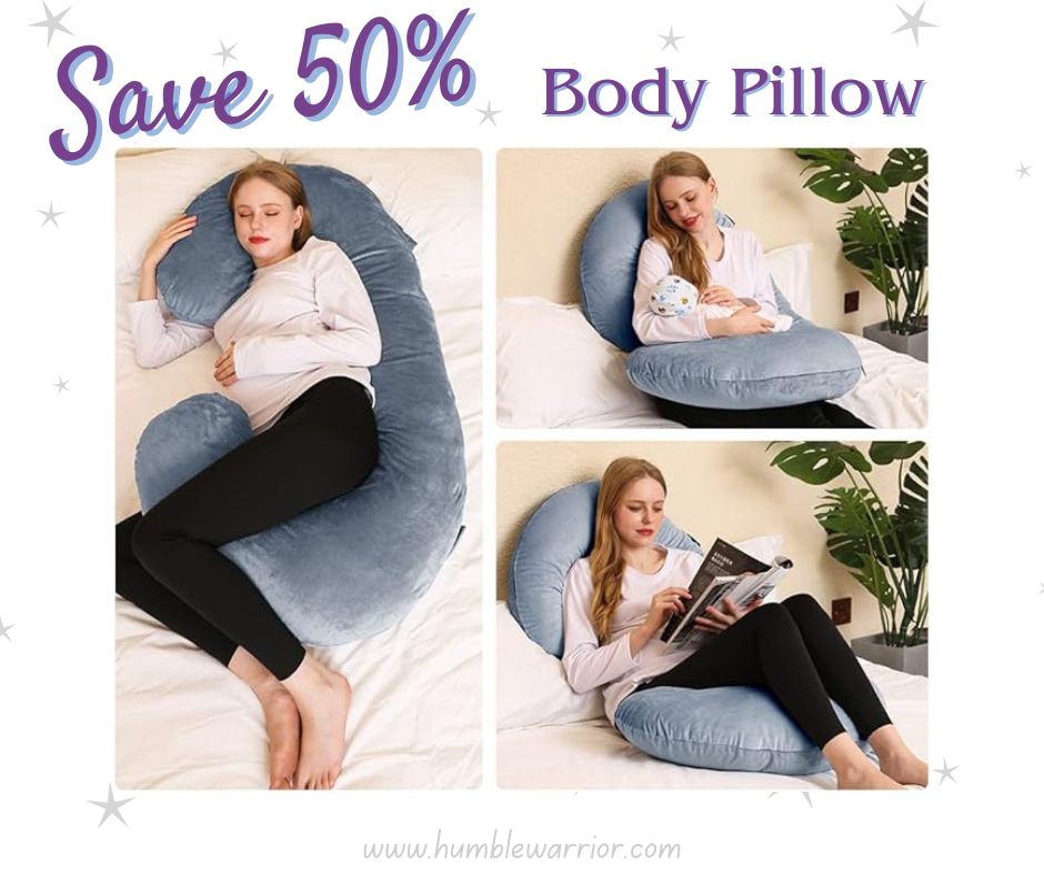 C Shaped Full Body Pillow