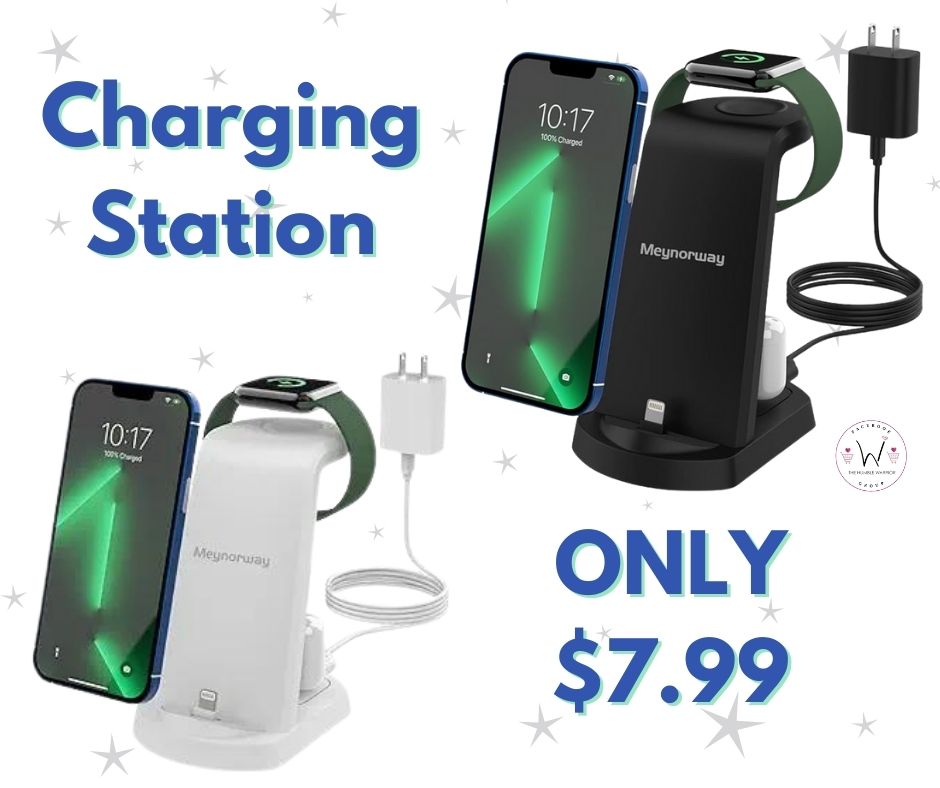 Wireless 3-in-1 Charging Station