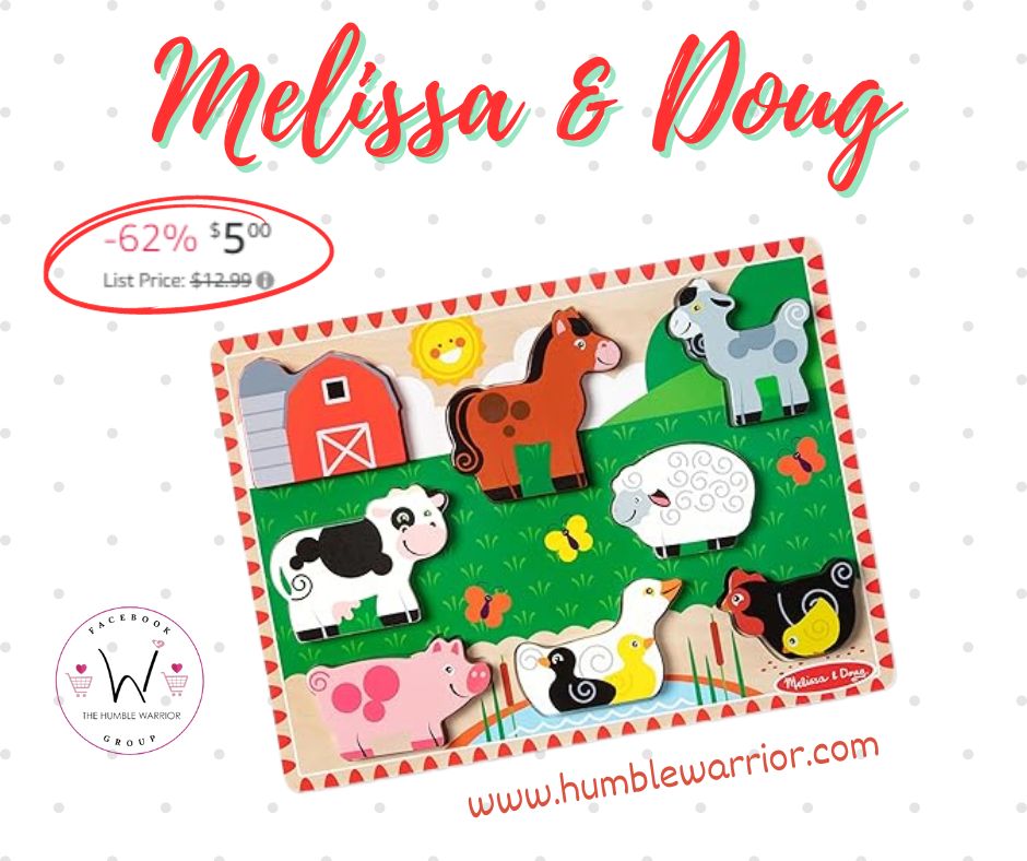 Melissa & Doug Farm Chunky Puzzle