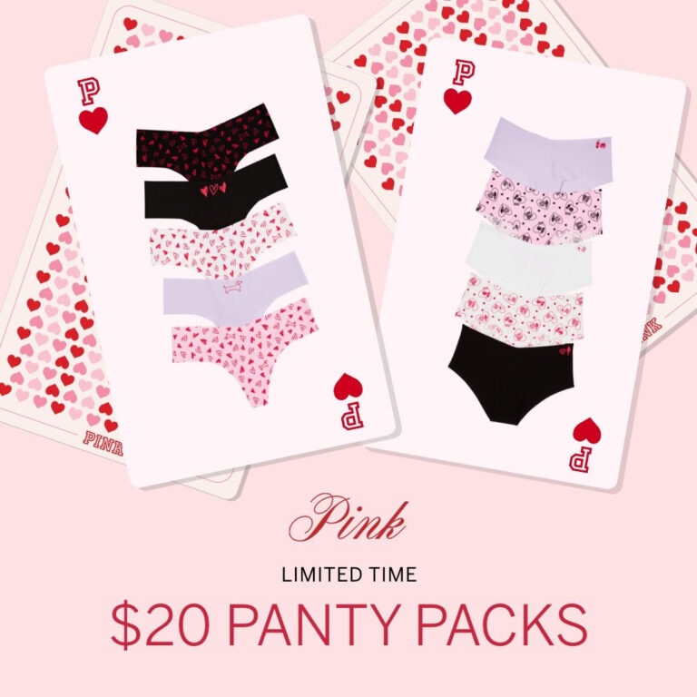 PINK Panties Packs!