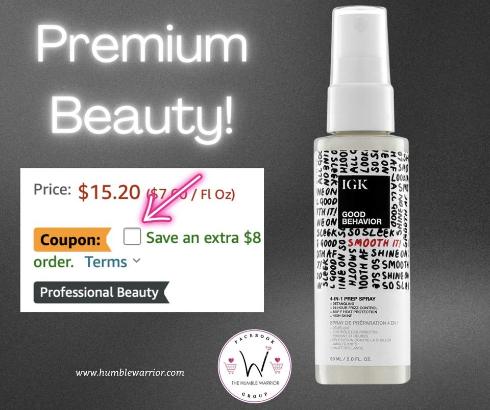IGK GOOD BEHAVIOR 4-in-1 Prep Spray
