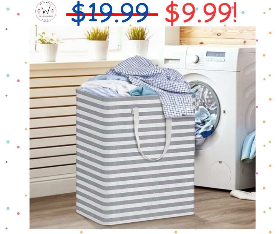 Collapsible easy to carry laundry hamper!