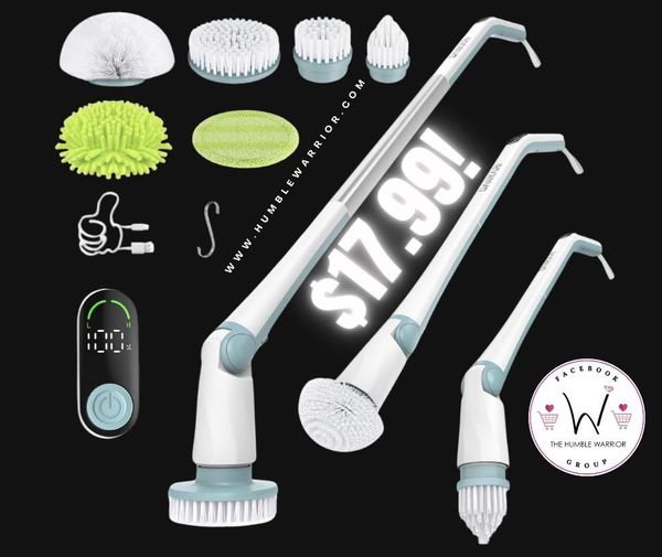 electric spin scrubber