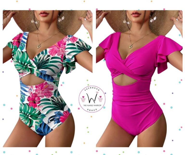 AI’MAGE Ruffle One Piece Swimsuit!