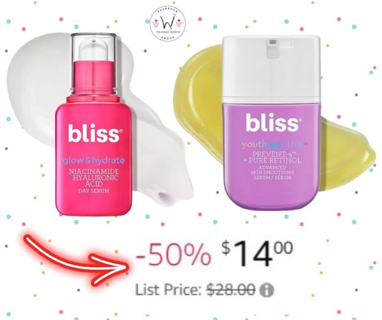 Bliss skincare products!