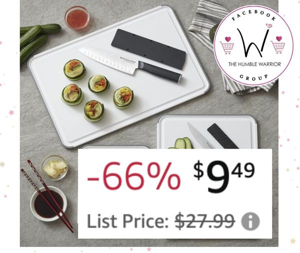 KitchenAid Classic Plastic Cutting Board