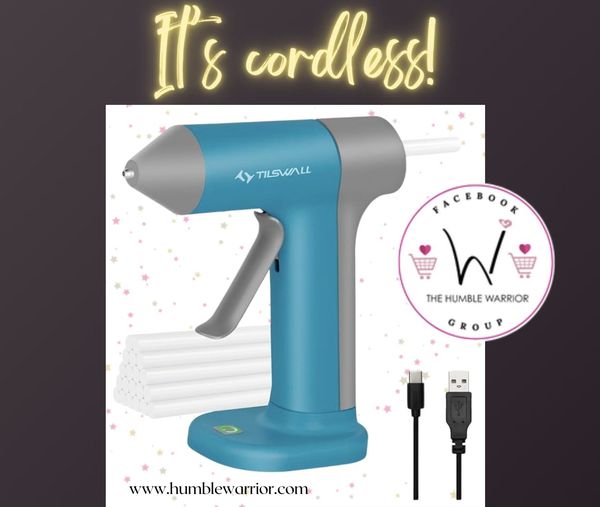 cordless hot glue gun