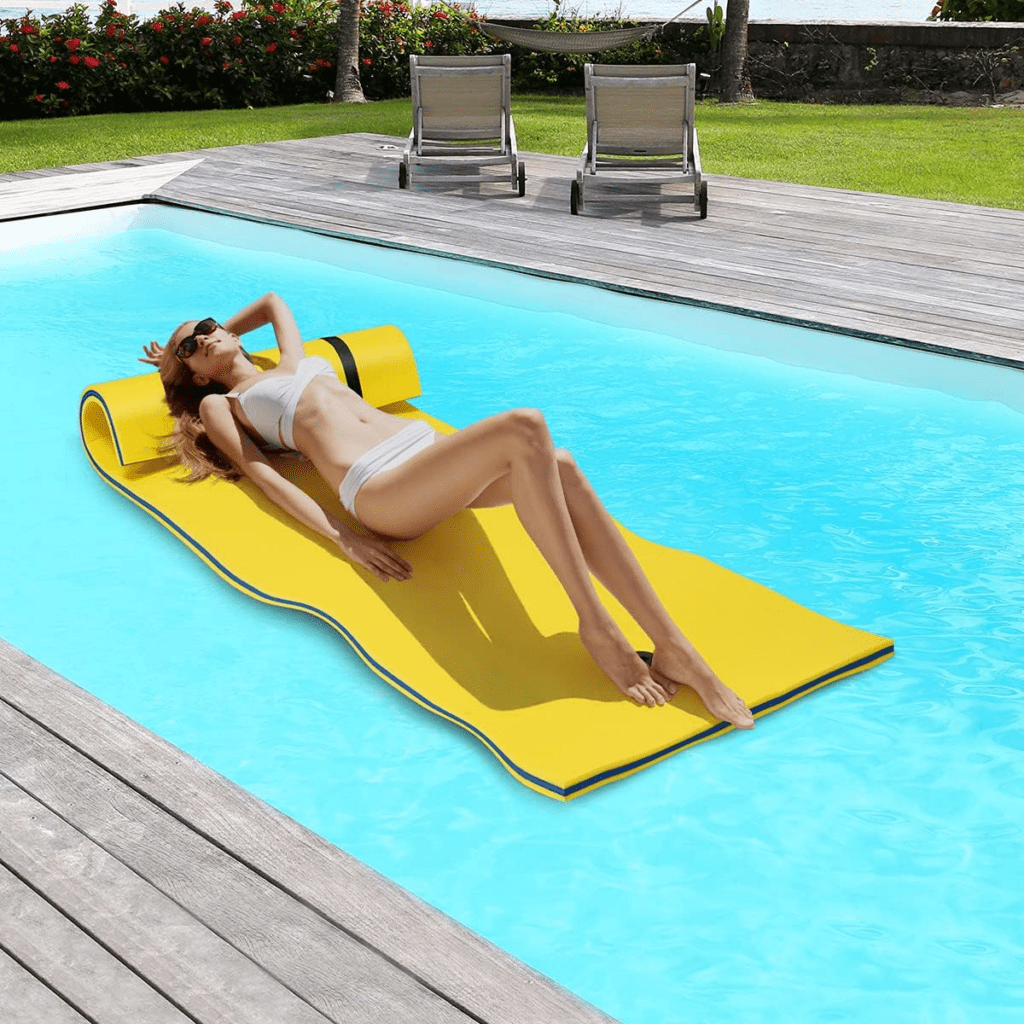 GYMAX Floating Water Mat