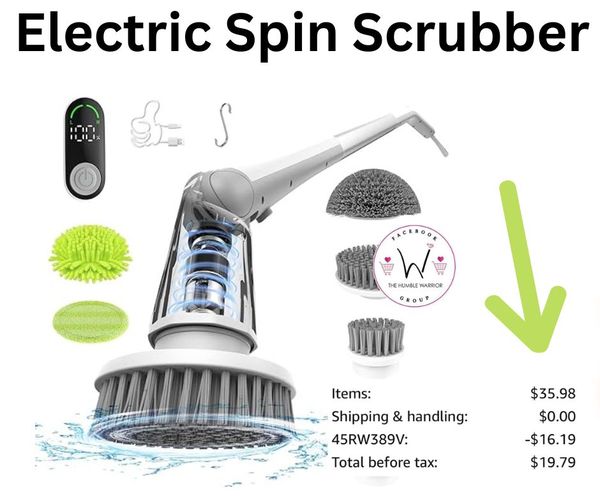 DANKARI Electric Spin Scrubber