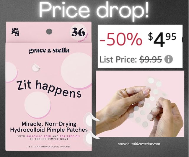 grace & stella Pimple Patches!
