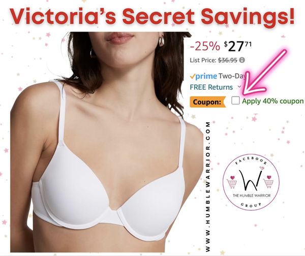 Victoria’s Secret Pink Push Up Bra