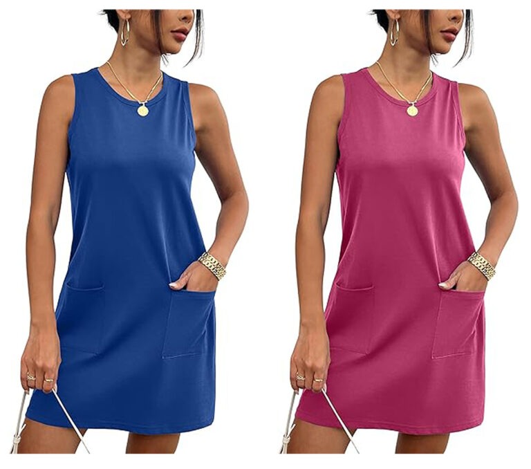 Tank Dress with Pockets!
