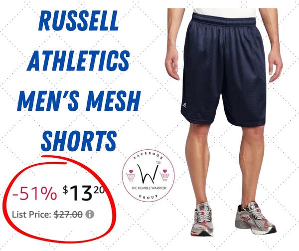 Russell Athletics Men’s Mesh Shorts