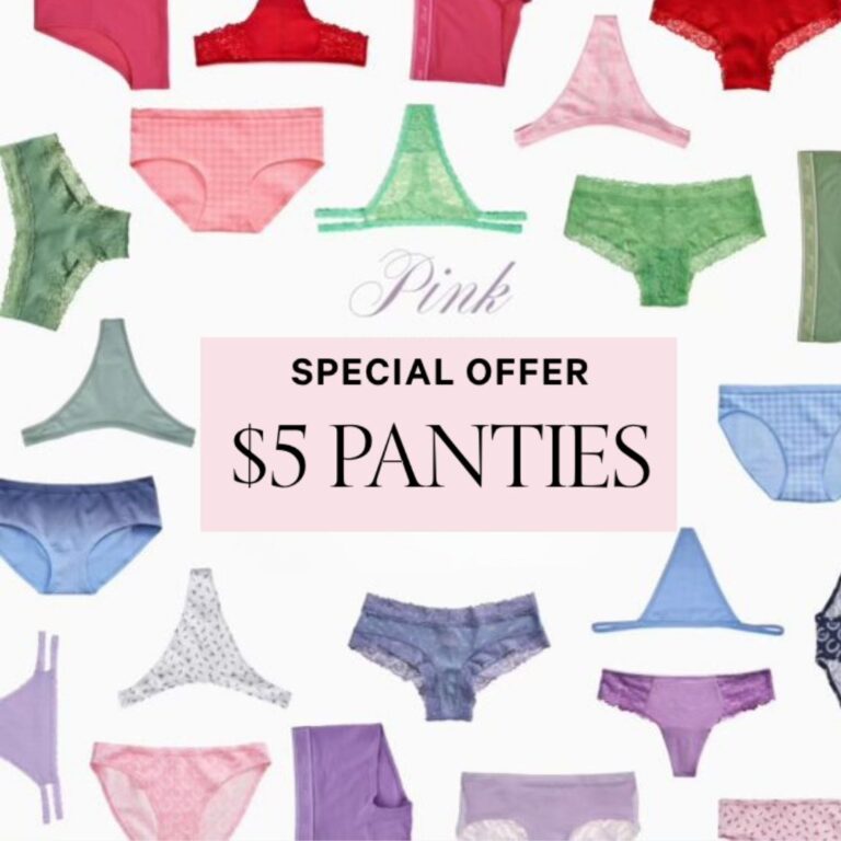 PINK Panties Sale!