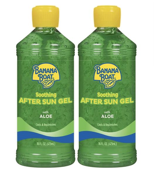 Banana Boat Soothing After Sun Gel with Aloe TWIN pack