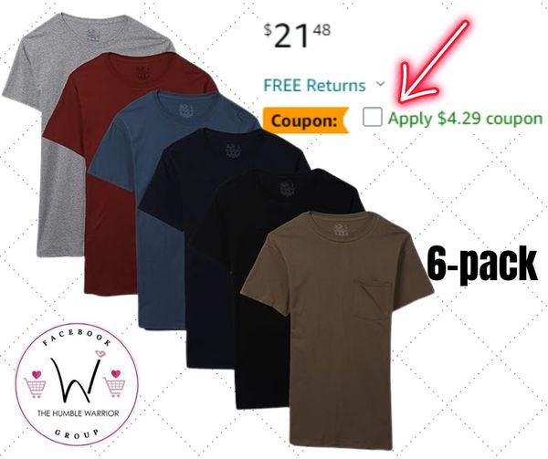 Fruit of the Loom® Men’s Pocket T-shirts