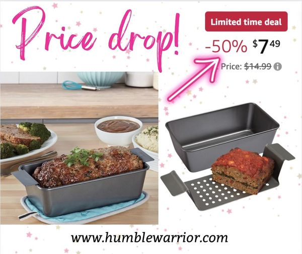 #1 best selling meatloaf pan is back!