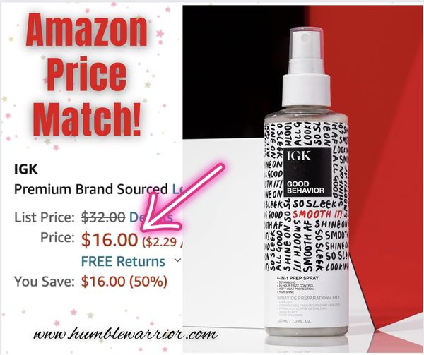 IGK GOOD BEHAVIOR 4-in-1 Prep Spray