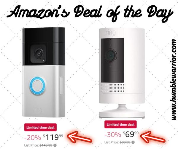 Save up to 44% on Ring Doorbells, Cameras, and Alarms